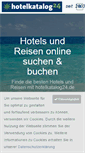 Mobile Screenshot of hotelkatalog24.de